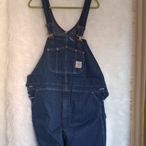 Carhartt Dark Blue Denim Overalls